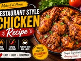 Restaurant Style Chicken Recipe – Easy & Tasty Chicken Curry