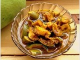 Punjabi Style Raw Mango Pickle