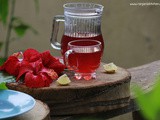 Hibiscus tea recipe | sembaruthi poo tea