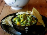 Mixed fruit salsa recipe | mexican fruit salsa in indian style