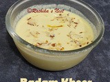 Badam Kheer (பாதாம் பருப்பு பாயசம்)