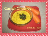 Carrot Chutney (கேரட் சட்னி)