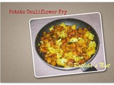 Potato Cauliflower Fry (உருளைக்கிழங்கு பூக்கோசு கறி)