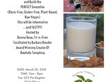Register here - Non-Dairy Delights Workshop - March 20