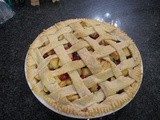 Gluten Free Pie Crust with Cranberry Filling