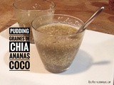 Pudding graines de chia Coco Ananas