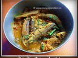 Bata Macher Posto Jhal(Labeo Bata fish cooked with poppy seed)
