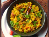 Lau Moong or Bottle gourd cooked with yellow Moong dal/Split Green Gram Dal