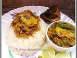 Macher matha Diye Bandhakopir Ghonto (Stir-fry cabbage with fish head) ~ a Bengali Delicacy