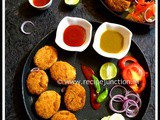 Sattu n Mix Vegetable Kabab made in Air-Fryer