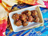 Roasted Nuts and Chocolate Ladoos | How to make Roasted Nuts and Chocolate Ladoos