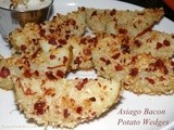Asiago Bacon Potato Wedges