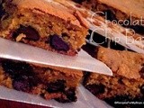 Chocolate Chip Bars made with a Cake Mix