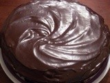 Chocolate Ricotta Cake w/Bittersweet Yogurt Icing