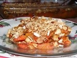 Streusel Topped Sweet Potato and Carrot Casserole