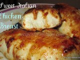 Sweet Italian Skillet Chicken Breasts