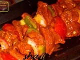 Spicy chicken kebab