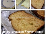 Cinnamon Baked French Toast
