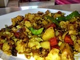 Gobi Vegetarian Recipes : Cauliflower Recipes Vegan  Aalo Gobi Gajar 