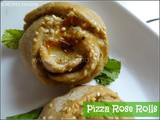 Rose Rolls | Pizza Roses - Step by Step