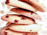 Cranberry & pecan cookies
