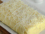 Resep Brownies Putih Kukus Super Lembut Dipadukan Coklat Chip Putih