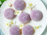 Super Lezat! Resep Mochi Ubi Ungu Kenyal Dengan Isian Melimpah
