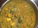 Potato curry for chapati or poori