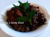 Kerala mutton liver roast