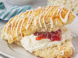 Apricot White Chocolate Scones