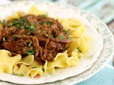 Beef and Noodles: Slow Cooker Comfort Food