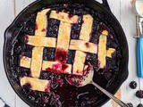 Blackberry Cobbler with Pie Crust