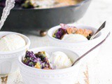 Blueberry Peach Cobbler