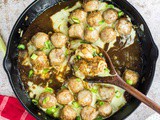 Cheesy 4-Ingredient French Onion Meatballs