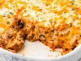 Cheesy Mexican Lasagna Recipe