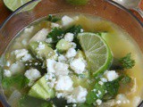 Chicken Pozole in the Slow Cooker