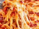 Chicken Spaghetti with Red Sauce