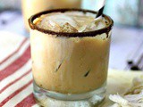Creamy Brazilian Iced Coffee Cocktail Recipe with Rum