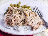 Creamy Slow Cooked Pork Tenderloin