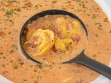 Creamy Tomato Tortellini Soup