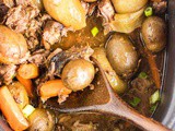 Crockpot Beef Stew with Onions