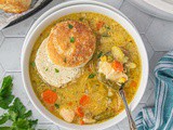 Easy Slow Cooker Chicken Pot Pie Soup