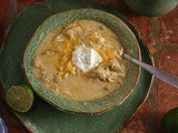 Green Enchilada Chicken Soup