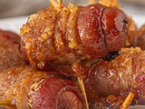 Maple Chipotle Bacon Wrapped Little Smokies