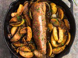 Pork Tenderloin with Onions & Apples