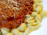 Shell Pasta with Ground Beef