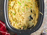 Slow Cooker Chicken Tetrazzini