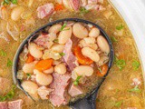 Slow Cooker Ham and Bean Soup