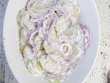 Sour Cream Cucumber Salad