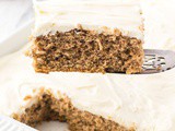 Spice Cake Recipe with Maple Cream Cheese Frosting